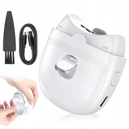Електрична автоматична стрижка для нігтів з підсвіткою та USB-зарядкою, 300mAh
