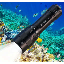 Підводний ліхтар Wurkkos DL10R 4500 люмен, XHP70.2 LED, USB-C, IPX8, акумуляторний