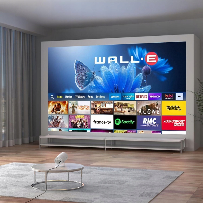 Смарт-проектор HY300 PRO LED Full HD з Wi-Fi та Android TV