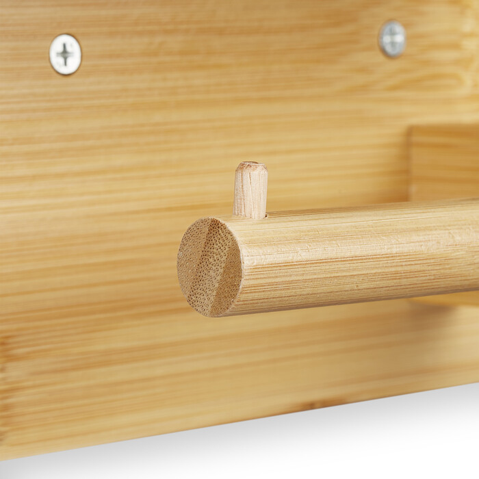 Relaxdays Toilet Paper Holder with Shelf