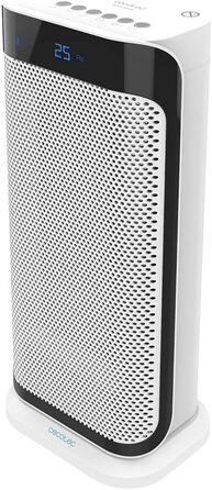 Електричний обігрівач Cecotec ReadyWarm 6250 Ceramic Sky Style: 2000 Вт, 3 режими, термостат, осциляція, захист від перекидання та перегріву, для площі до 25 м²