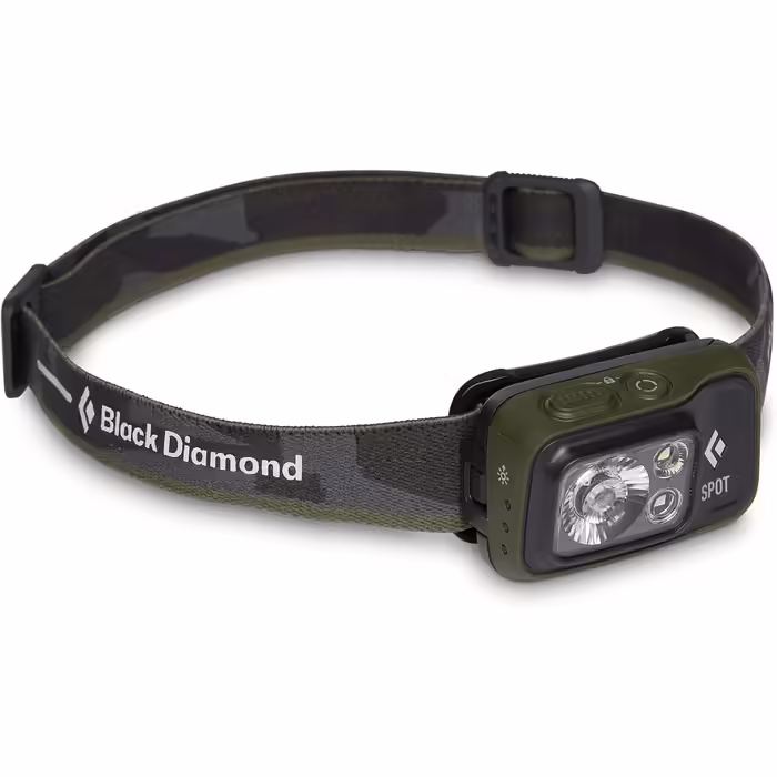 Black Diamond Spot 400 Headlamp Gray-Olive, Headlamp, Size One Size - Color Dark Olive