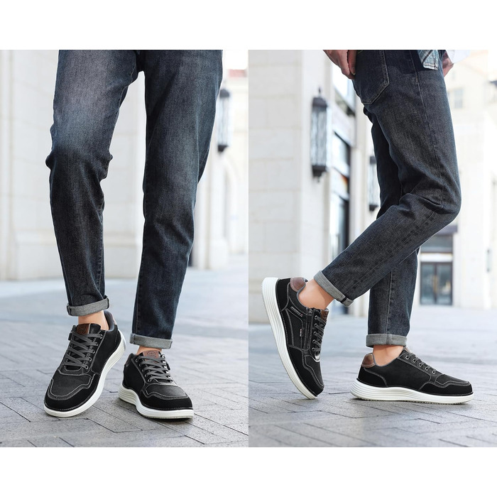 ARRIGO BELLO Чоловічі кросівки для активного відпочинку: легкі, зручні, для туризму та бігу. Розміри 41-46, колір чорний