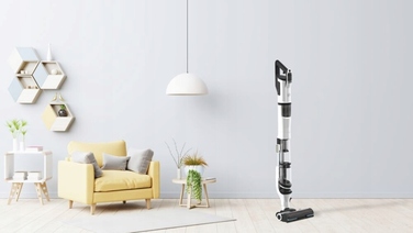 Вертикальний пилосос Hoover HFX20H 011, білий