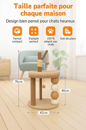 Дерево-подвір'я для котів 