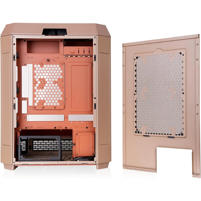 Корпус ПК Thermaltake The Tower 600 ATX Mid-Tower: скляний дизайн, USB-C, підтримка 420/360мм радіатора