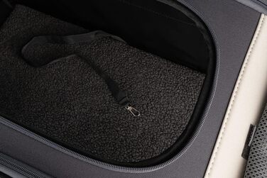 Транспортна сумка-тролей для собак Knuffelwuff, складна, на колесах, S, 56x35x33 см