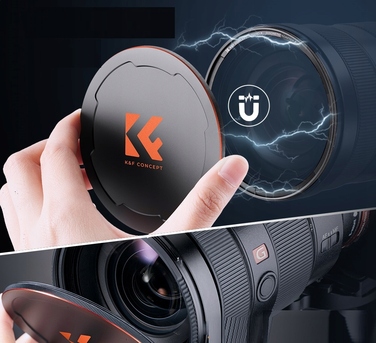 Набір фільтрів 3в1: CPL-фільтр + магнітне кільце + кришка K&F 67 мм