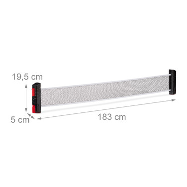 Relaxdays Extendable Table Tennis Net