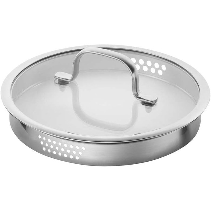 Набір каструль ZWILLING TrueFlow з кришками, 5 предметів, нержавіюча сталь, для індукційних плит, сріблястий