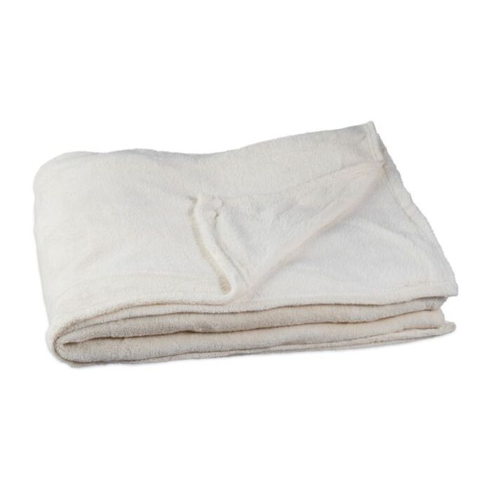 Relaxdays Extra-Large Fleece Throw Blanket