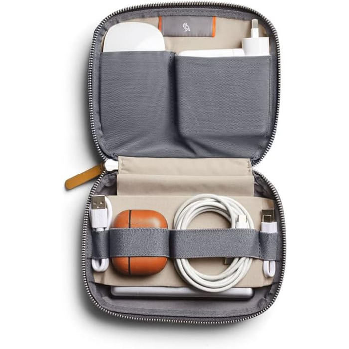 Bellroy Tech Kit Compact (Charger, Cables, Mouse, Power Bank, USB Keys, Dongles) - Slate