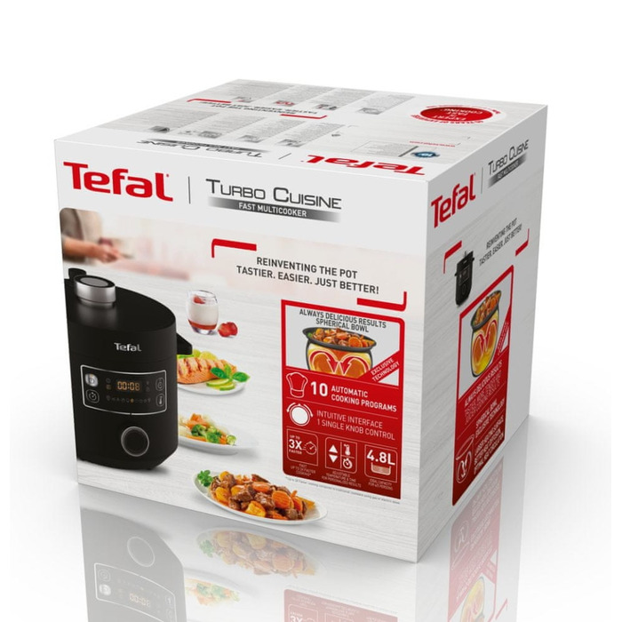 Мультиварка Tefal CY754830, 5 л, чорна