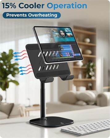 Тримач-підставка для планшета COOPER Tablet Holder Stand, колір Night Black