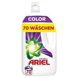 Рідкий універсальний пральний засіб Ariel Color+ для кольорових речей, 3.5 л, 70 прань