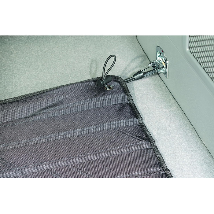 Захист вантажного простору Kleinmetall RollMat Standard: килимок для захисту бампера та захист краю завантаження, чорний