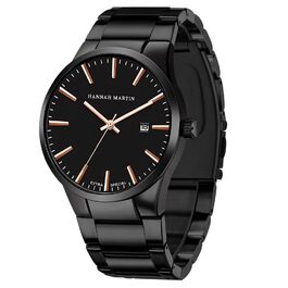 Годинник чоловічий OFFOCUP: аналоговий кварцовий хронограф з водонепроникним браслетом з нержавіючої сталі, з датою. Модний годинник для чоловіків у стилі casual, business, класичний елегантний подарунок. Колір: коричневий