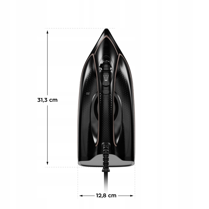 Праска Vertenz Glide 30, 2600 Вт, керамічна підошва, 450 мл, 80 г/хв