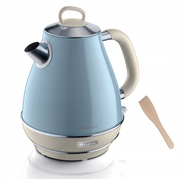 Електричний чайник Ariete 2869/05 Vintage, 2000 Вт, 1.7 л, Блакитний