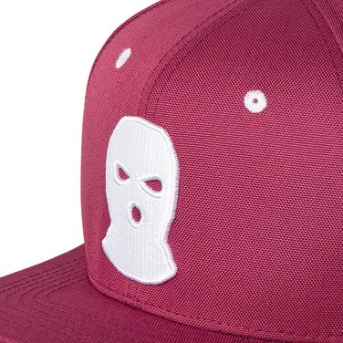 Кепка бейсболка Nebelkind Snapback унісекс, прямий козирок, регульований розмір, міський стиль, патч, зимова маска