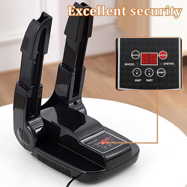 Електричний сушильник для взуття - сушильник для черевиків та взуття з таймером, регульована довжина