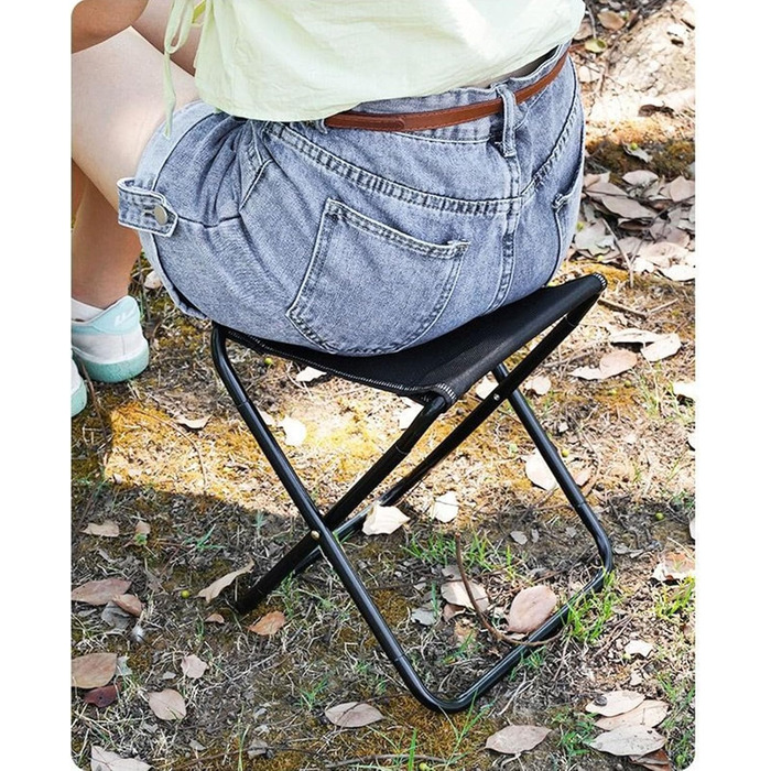 Розкладний садовий пуф для кемпінгу та відпочинку на природі (середній)