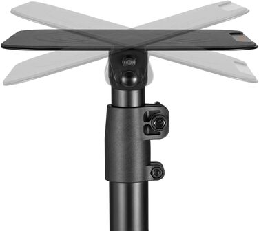 Підставка для колонок mywall HS31L: 2 шт., чорний колір, настільна, кут нахилу +/-15°, вантажопідйомність до 15 кг