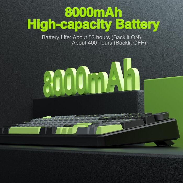 Механічна ігрова клавіатура AULA F99 Pro: RGB, Hot-swap, 3 режими підключення, QWERTY