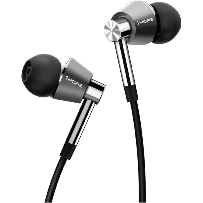 Навушники 1MORE Triple Driver: провідні Hi-Fi навушники з MEMS мікрофоном та пультом керування