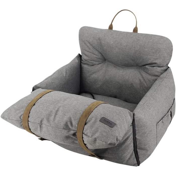 Дитяче туристичне ліжко Nobby Bena світло-сірого кольору 60 x 50 x 43 см, 1 шт.