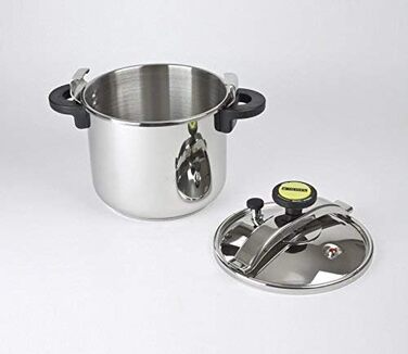 Monix Classica Pressure Cooker 8L, Stainless Steel 8 Liter