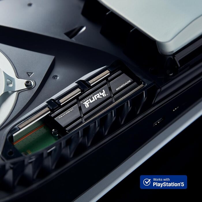 SSD Kingston FURY Renegade 500GB PCIe 4.0 M.2 NVMe з радіатором для геймерів та ентузіастів