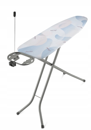 Прасьна дошка Vileda Bravo Plus: міцна конструкція, посилені ніжки, чохол 120x38 см
