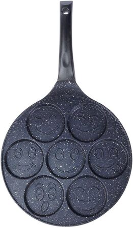 ORION Frying Pan Ø 27 cm | 7-Egg Frying Pan | Crepe Pan for Gas | for Induction, with non-stick coating