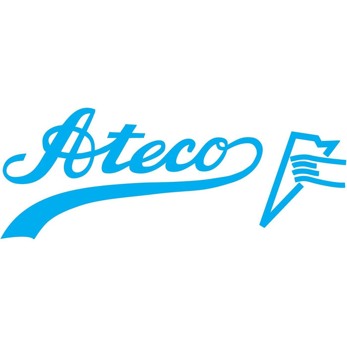 Кулінарний пензлик Ateco 60015, 3,8 см, натуральна щетина, дерев'яна ручка