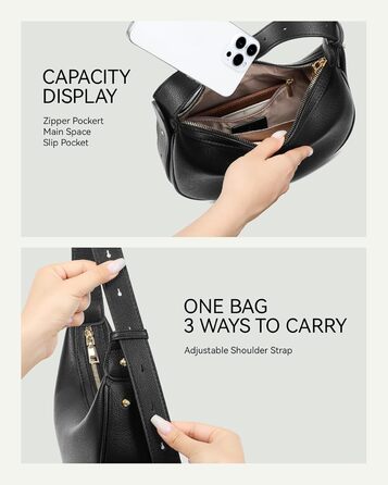 Сумка жіноча BOSTANTEN велика шопер з екошкіри, чорна (1-3320-schwarz)