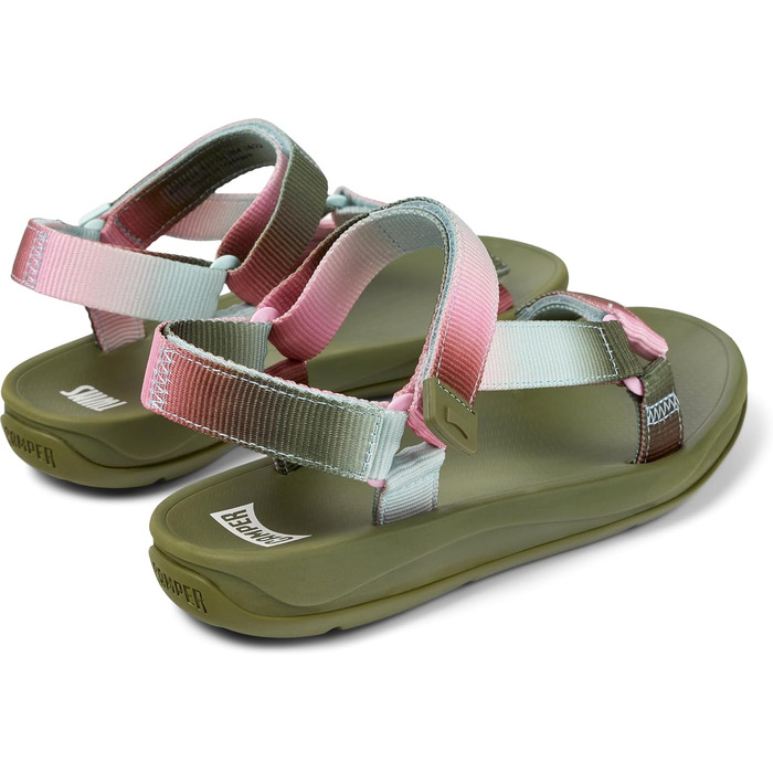 Сандалії Camper Match K200958T жіночі шкіряні на ремінцях, 40 EU, різнокольорові