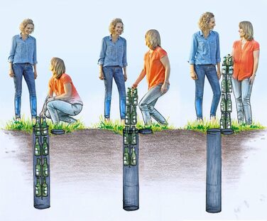 Raise the Twelve! Garden Earth Pit Bottle Cooler/Ground Cooler, no-electricity beer gadget/for outdoor kitchen