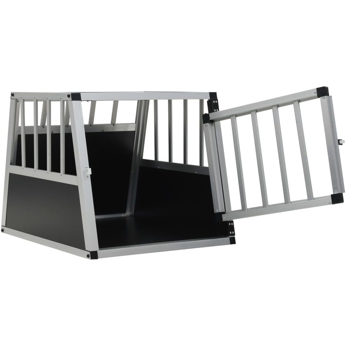 Кія для собак, переноска для собак, подорожі з собакою, 94x88x69 см, переноска з подвійними дверима, переноска для тварин, переноска для собак, подорожні переноски для собак, переноска для собак великих порід