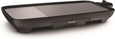 Торговий гриль Tefal Plancha Booster CB6428 Malaga: велика поверхня, 6 температур, злив жиру, Thermo-Spot