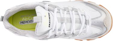 Кросівки Skechers D'Lites Fresh Start для жінок з Memory Foam, чорно-білі, EU 40, білий/сірий