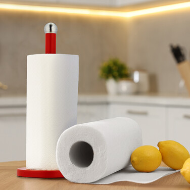 Relaxdays Standing Kitchen Roll Holder