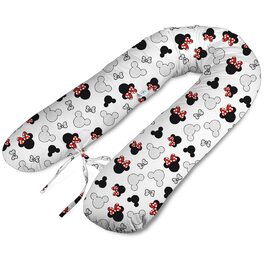 Подушка для вагітних Stillkissen XL, 180 см, ручної роботи, 100% сертифікована бавовна, подушка для годування, подушка для сну на боці, ekmTRADE