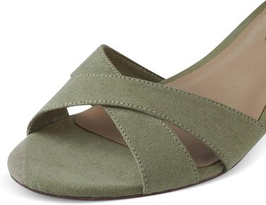 Босоніжки жіночі Tamaris Vegan Elegant (38 EU, зелений пістаціо) - Елегантні сандалії з екошкіри