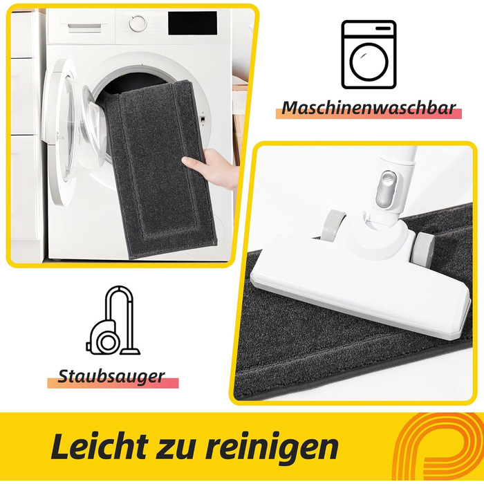 Килимок для сходів JSEI, 15 шт., 20.3 x 76.2 см, антиковзкий, для дітей та домашніх тварин, 100% поліестер, TPE-підкладка, темно-сірий