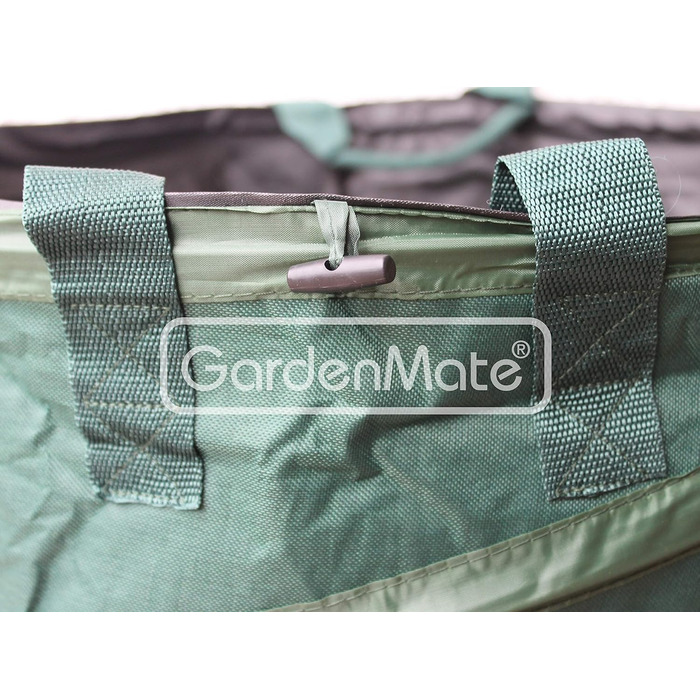 Садовий мішок GardenMate 160 л, саморозкладний, поліестер Oxford 600D, набір 3 шт.