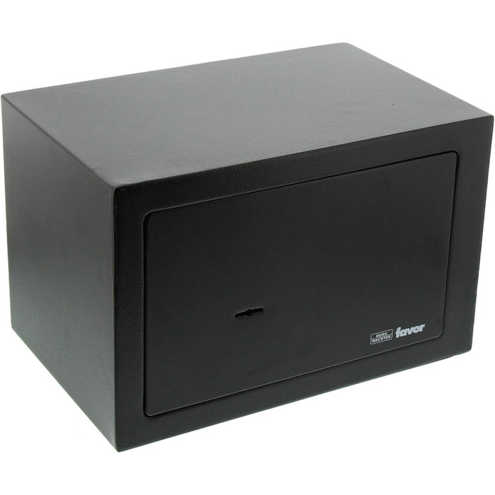 Трюмо Burg Wächter Favor S3 E з сейфовим замком, чорний, 200 x 310 x 200 мм, подвійний ригель, Single