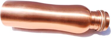 Copper water bottle with diamond cut design, leak-proof, Ayurvedic drinking vessel, copper vessel for sports, gym, outdoors, yoga (Design 3)