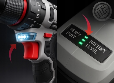 Акумуляторний шуруповерт Majster Polska 20 V MP-0430