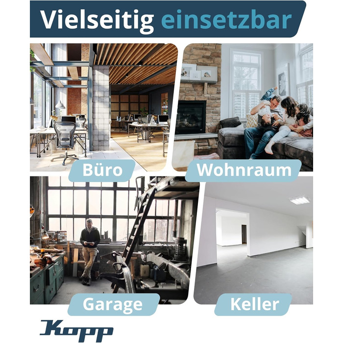 Steckdosenleiste Kopp POWERversal 10-fach, срібно-чорна, IP20, 1.4м, 90° кут, захист від дотику